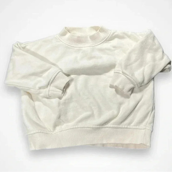 Zara Baby Beige  Crew Neck - Picture 1 of 4